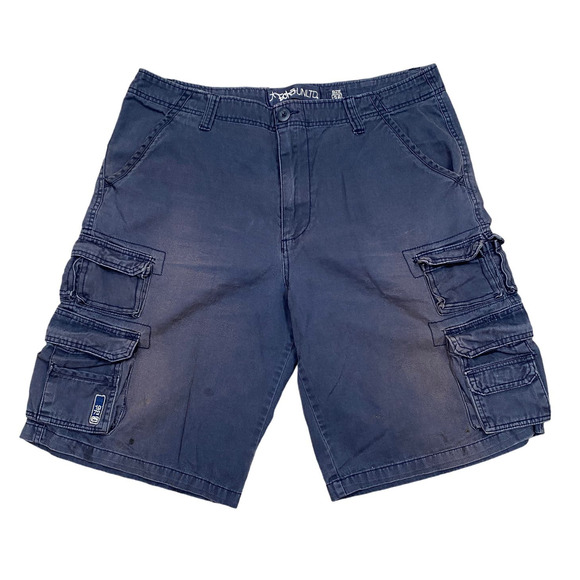 Vintage Y2K ECKO UNLTD Faded Cargo Shorts Men's 36 - Picture 1 of 10